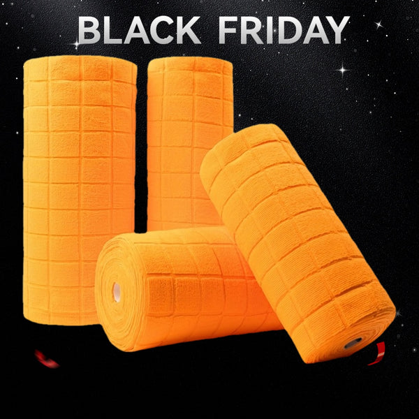 20 Pack Microfiber Cleaning Cloth Roll, Reusable Tear Away Microfiber Towels, 11.8\