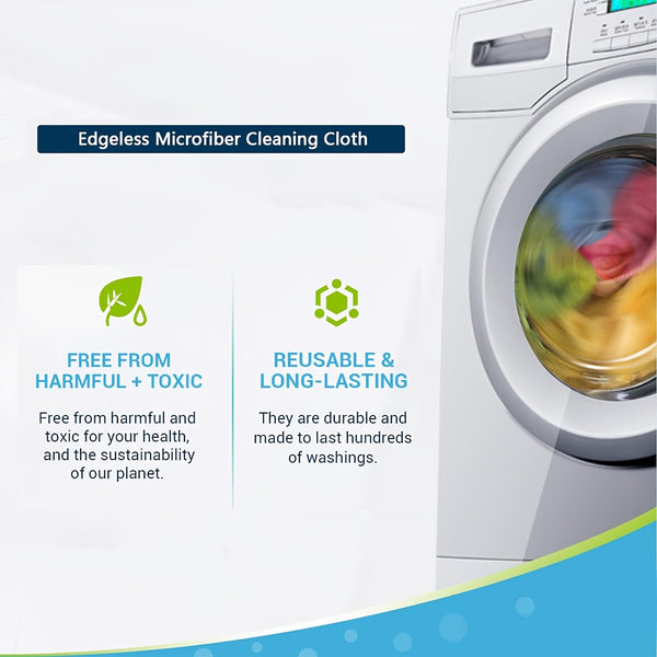 UltraSoft Microfiber UltraSoft Microfiber Cleaning Cloths | Reusable, Durable & Absorbent | Household