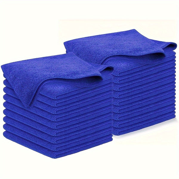 50 Pcs Microfiber Towel 50 Pcs Microfiber Wipe Towel: Super Absorbent, Durable