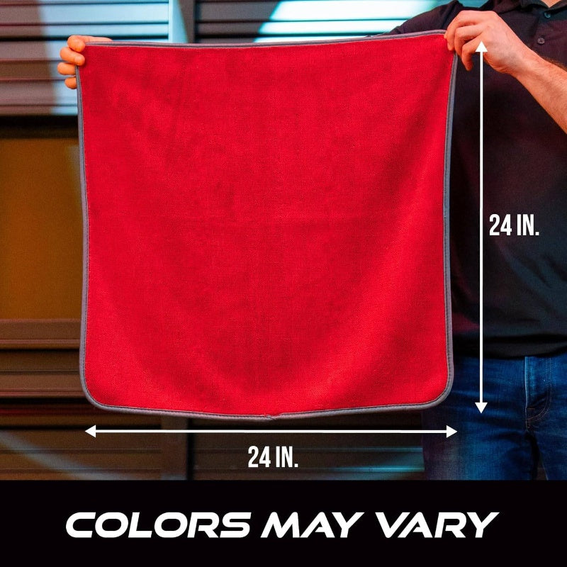 Microfiber Towel, Premium Car Drying Towel, Twisted Loop, Soft and Absorbent