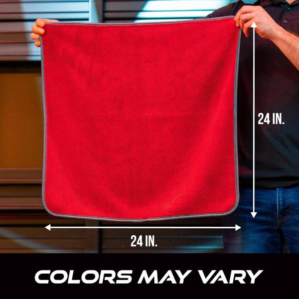 Microfiber Towel, Premium Car Drying Towel, Twisted Loop, Soft and Absorbent