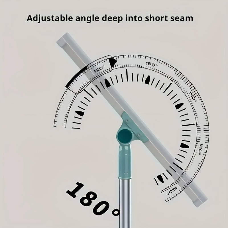 Multi-Functional Broom, Shower Scraper, Floor Rubber Scraper Broom, Cleaner Anti-Slip Grip