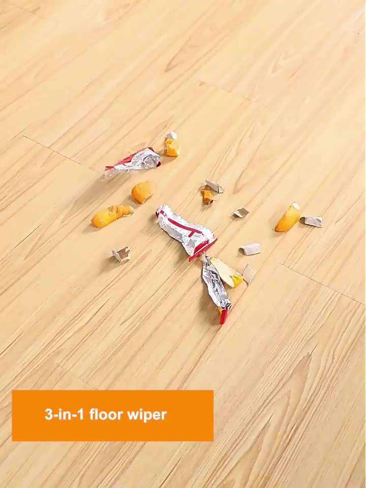 Magic Broom with Squeegee-40cm Large Head Rubber Squeegee for Floor