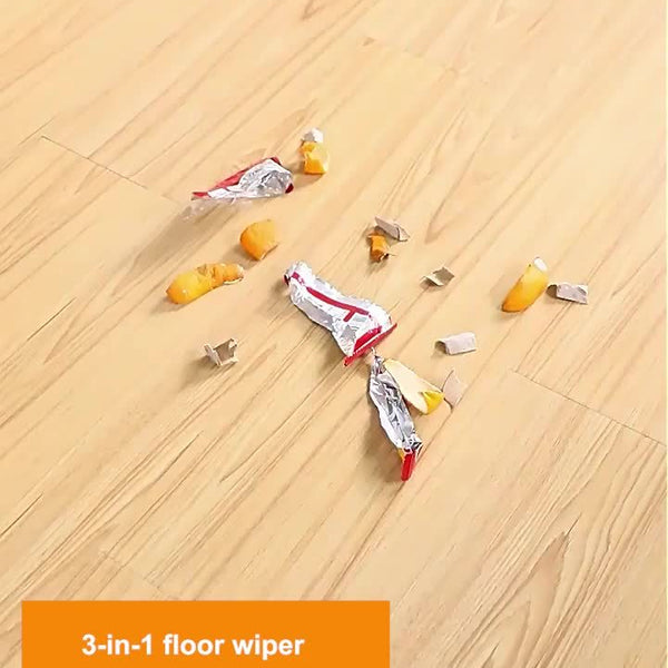 Magic Broom with Squeegee-40cm Large Head Rubber Squeegee for Floor