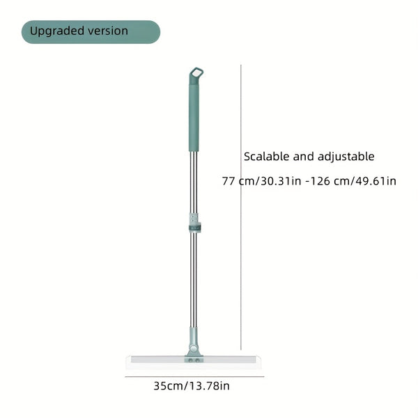 Multi-Functional Broom, Shower Scraper, Floor Rubber Scraper Broom, Cleaner Anti-Slip Grip