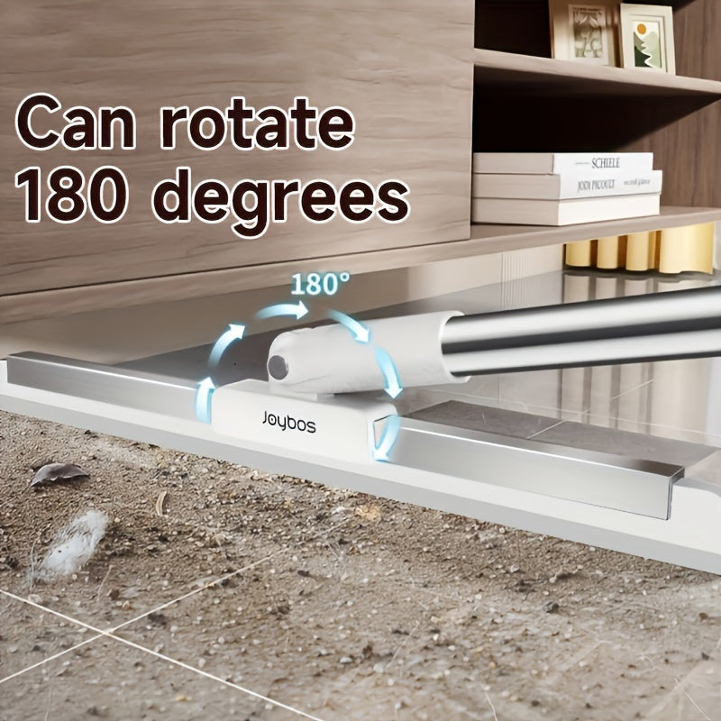 Magic Broom with Squeegee-40cm Large Head Rubber Squeegee for Floor