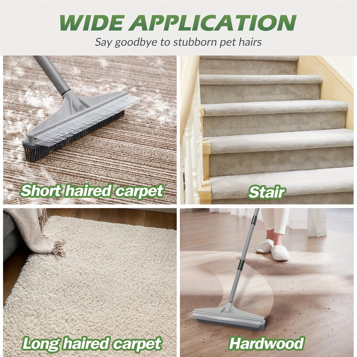 2-in-1 Pet Hair Removal & Carpet Cleaning Tool - 61\