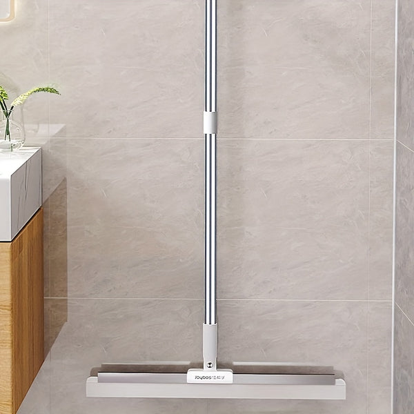 Magic Broom with Squeegee-40cm Large Head Rubber Squeegee for Floor