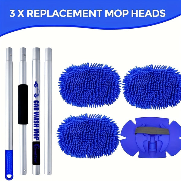 Extendable Car Wash Brush Mop - 63\