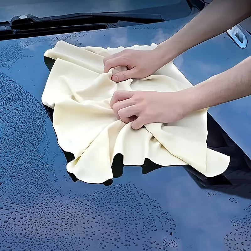 Ultra Absorbent Deerskin Towel LDQ Premium 1pc Deerskin Car Towel | Ultra Absorbent