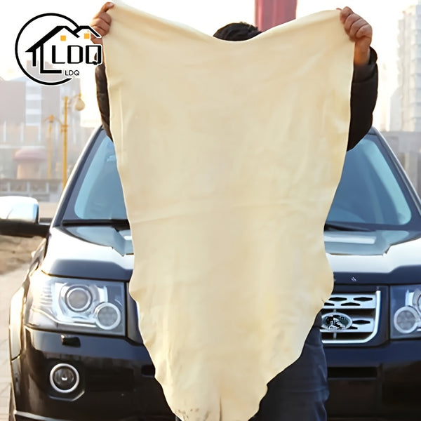 Ultra Absorbent Deerskin Towel LDQ Premium 1pc Deerskin Car Towel | Ultra Absorbent