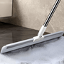 Magic Broom with Squeegee-40cm Large Head Rubber Squeegee for Floor