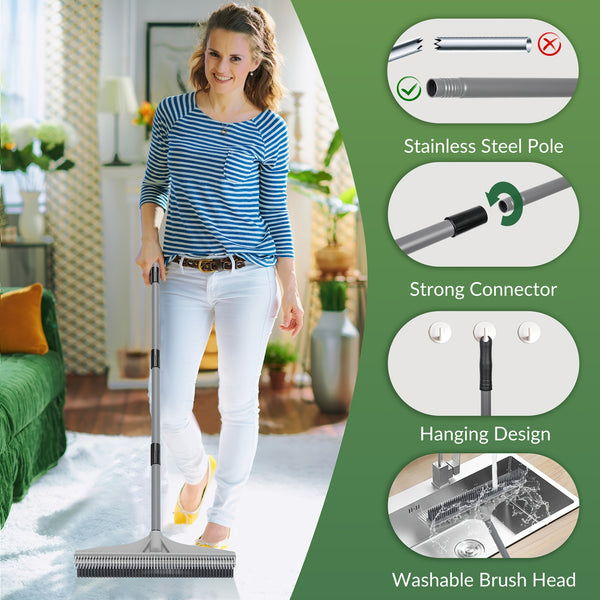 2-in-1 Pet Hair Removal & Carpet Cleaning Tool - 61\