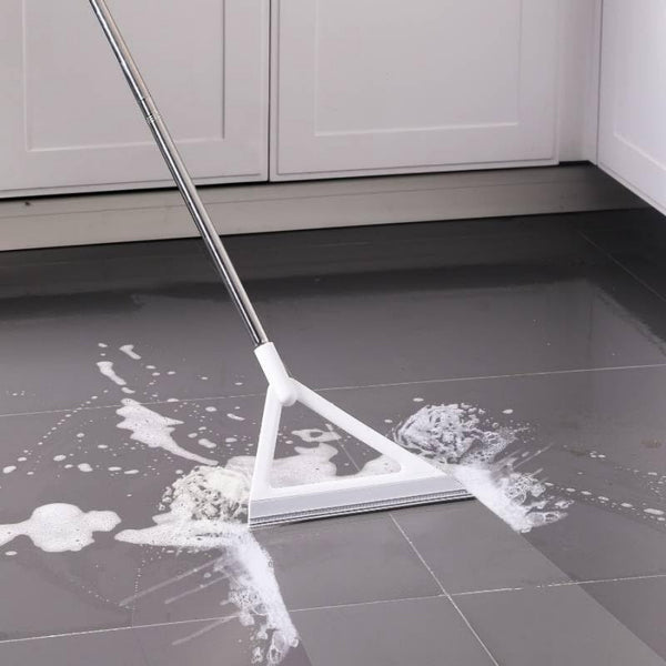 2pcsMulti-functional magic broom, 1pc floor squeegee broom, rubber broom