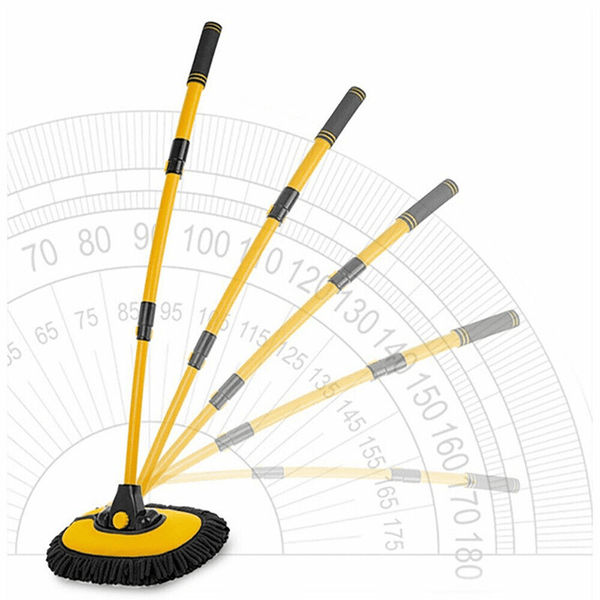 Car Wash Brush, Cleaning Mop, Auto Detailing Kit, long handle vehicle cleaning tool with sponge