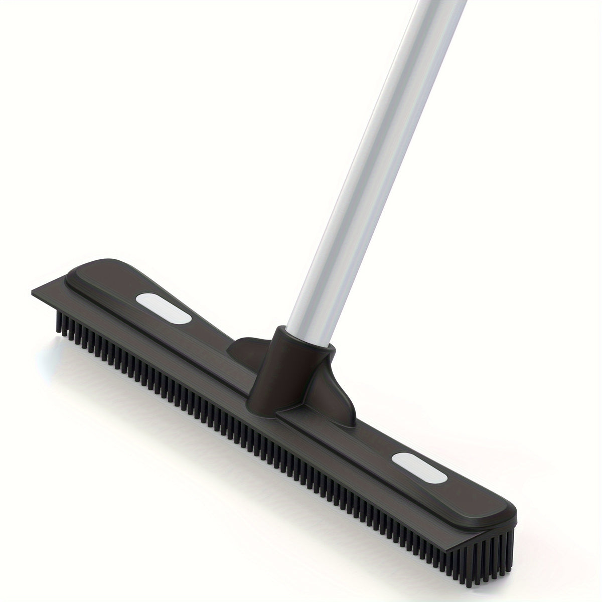 emmama Brand Rubber Broom with Squeegee, for Carpet Cleaning, Bathroom Cleaning