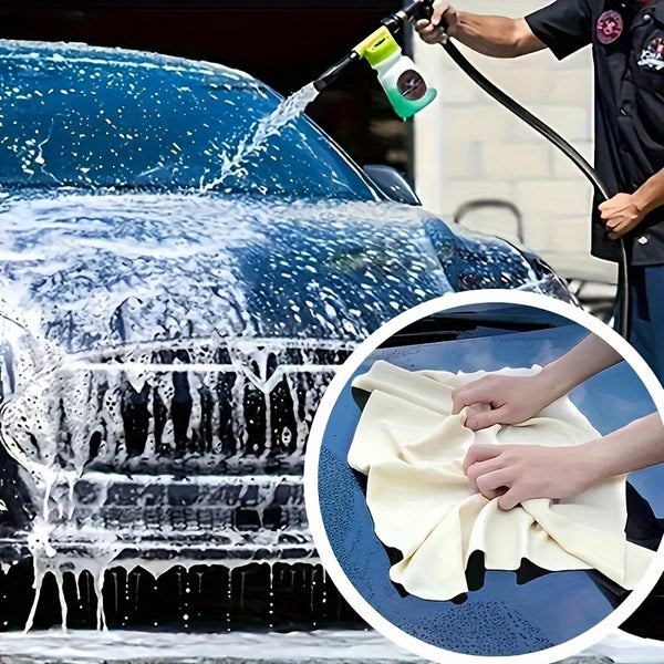 Ultra Absorbent Deerskin Towel LDQ Premium 1pc Deerskin Car Towel | Ultra Absorbent