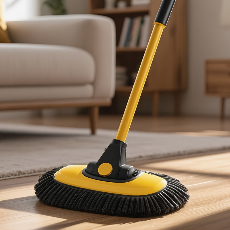 Car Washing Equipment Car Washing Brush Telescopic Long Handle Cleaning Mop Auto Parts Microfiber Adjustable Length Car Cleaning Brush