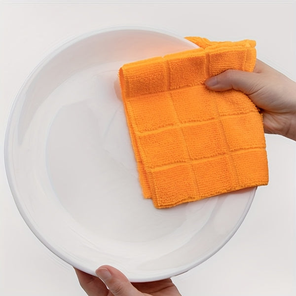 20 Pack Microfiber Cleaning Cloth Roll, Reusable Tear Away Microfiber Towels, 11.8\