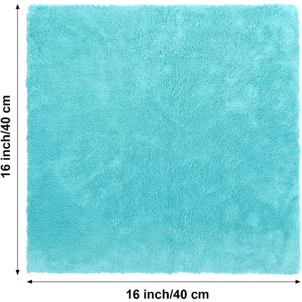 30 Pcs Edgeless Microfiber Plush Towels for Cars Detailing Drying Wash Polishing Absorbent Cleaning Cloths