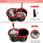 Spin Mop And Bucket With Wringer Set, 360° Spinning Mop Bucket System With 4 Microfiber Mop Replacement Heads