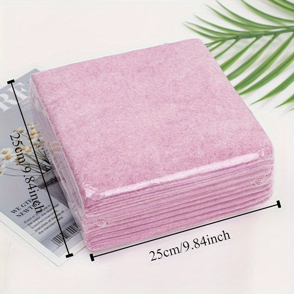 40pcs Super Absorbent Microfiber Cleaning Cloths - Lint-Free, Reusable Towels for Kitchen and Household Use