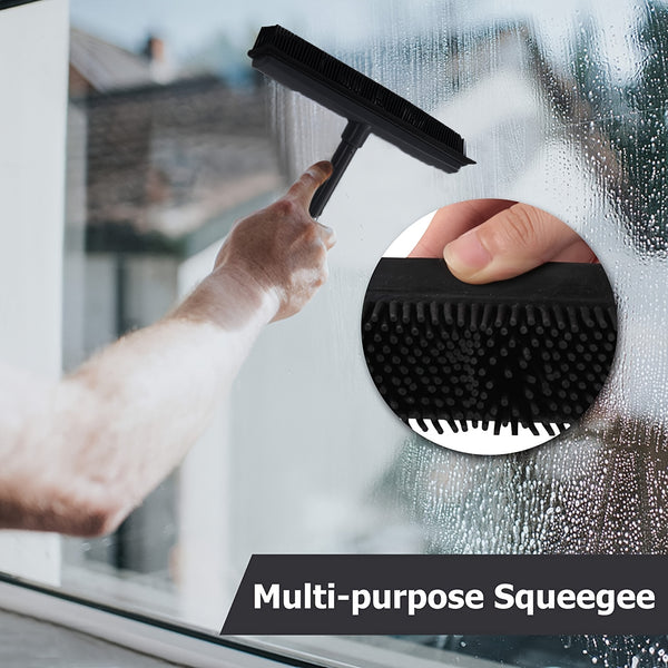 Pet Hair Broom Rubber Floor Brush