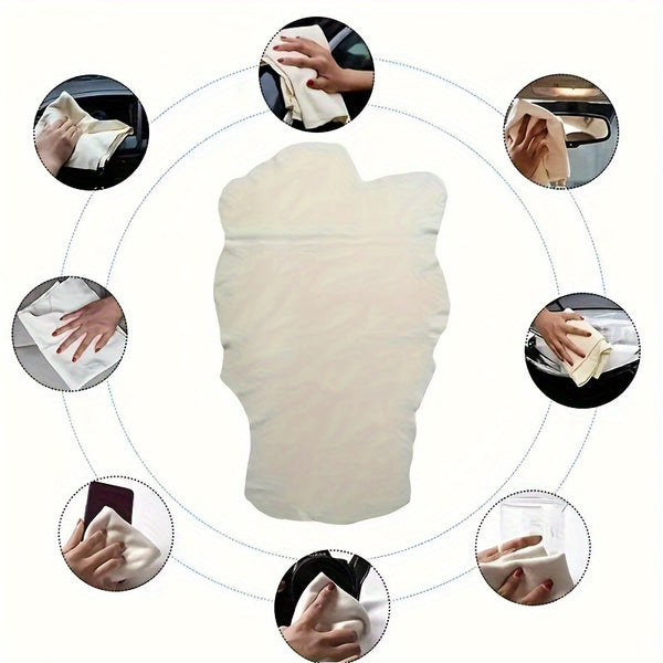 Ultra Absorbent Deerskin Towel LDQ Premium 1pc Deerskin Car Towel | Ultra Absorbent